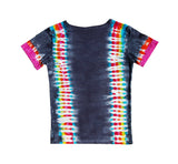 Petit Punch Live the Life Black Rainbow t-shirt