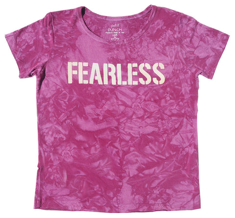 Vintage Purple Fearless Boys Shirt