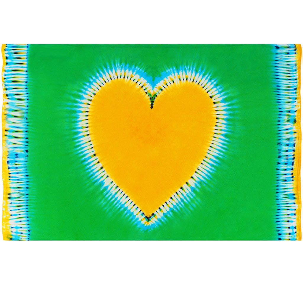 Green Sunshine Live in Love Throw