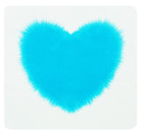 Sweetest Turquoise heart Baby  Mini Throw